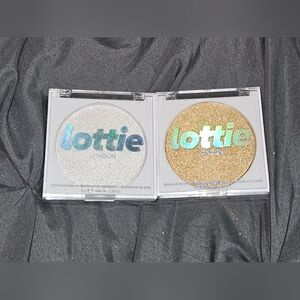 Lottie London Diamond Bounce Highlighters In Frosted & Golden